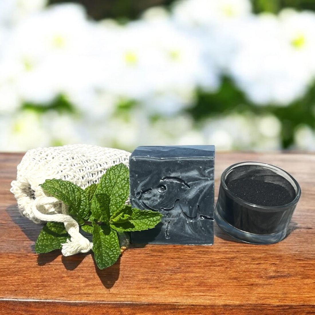 Eco Dog Chunky Charcoal Soap Block