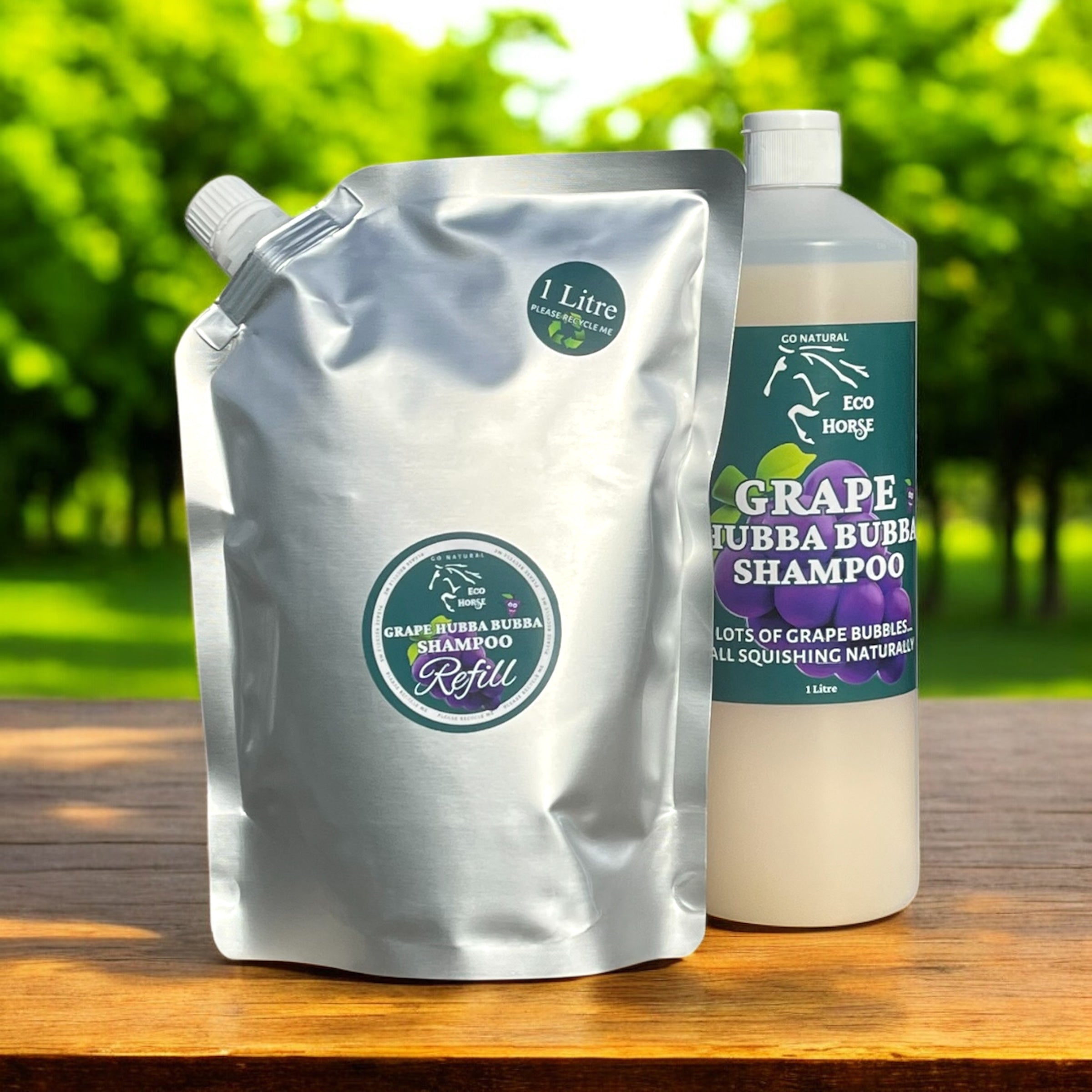 REFILL POUCH Grape Hubba Bubba Shampoo