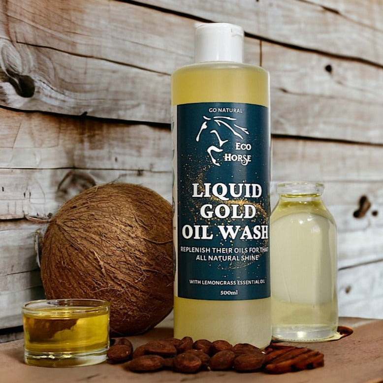 Liquid Gold Oil Wash - hot or cold water