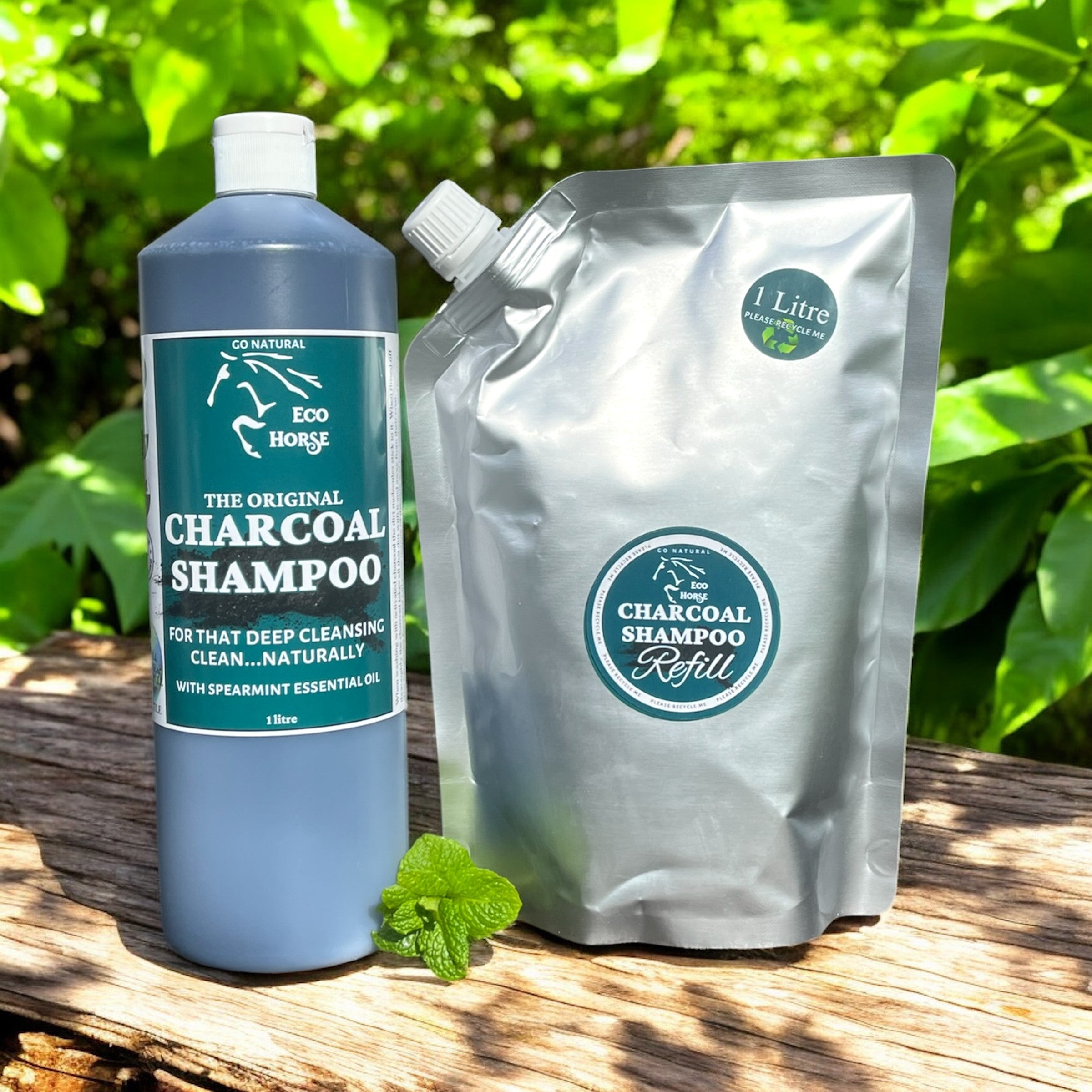 REFILL POUCH Charcoal Shampoo