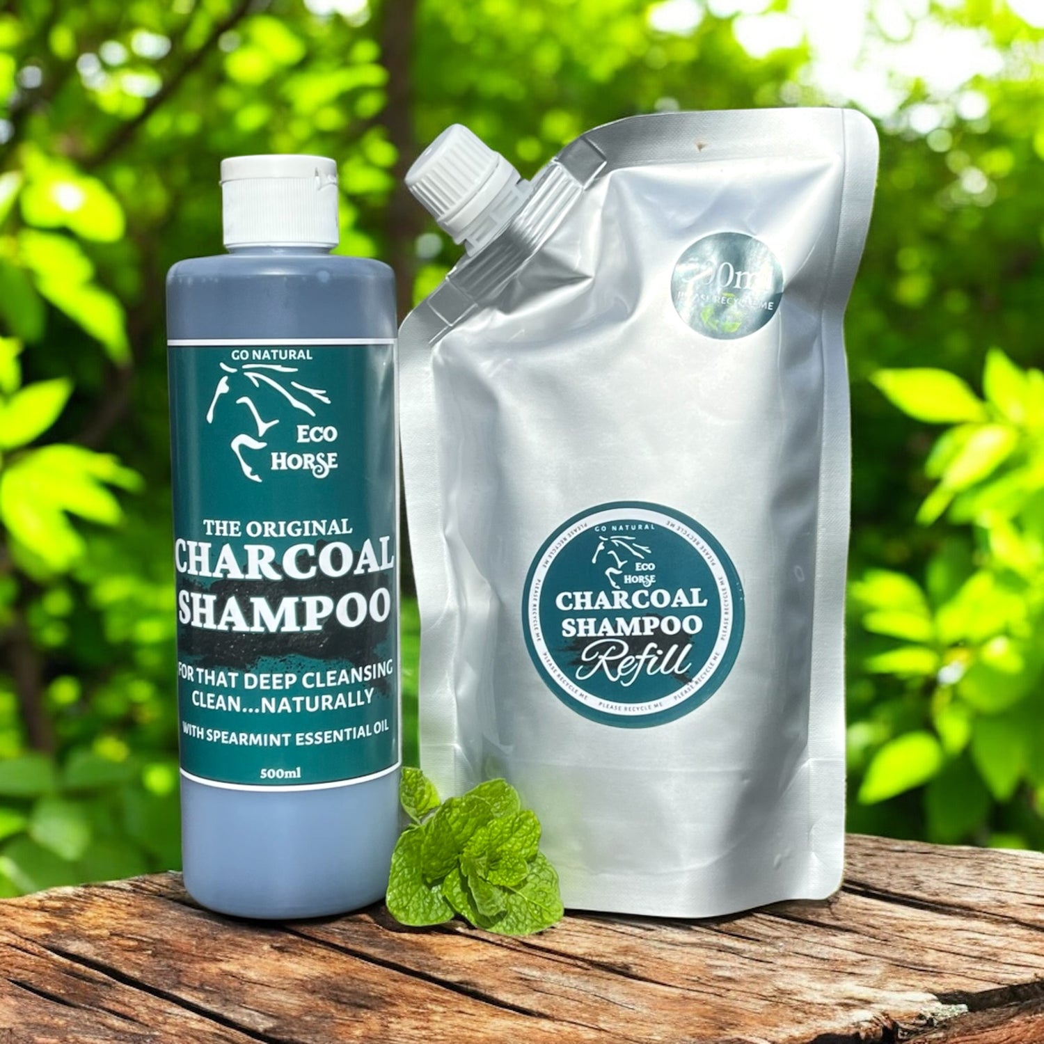 REFILL POUCH Charcoal Shampoo