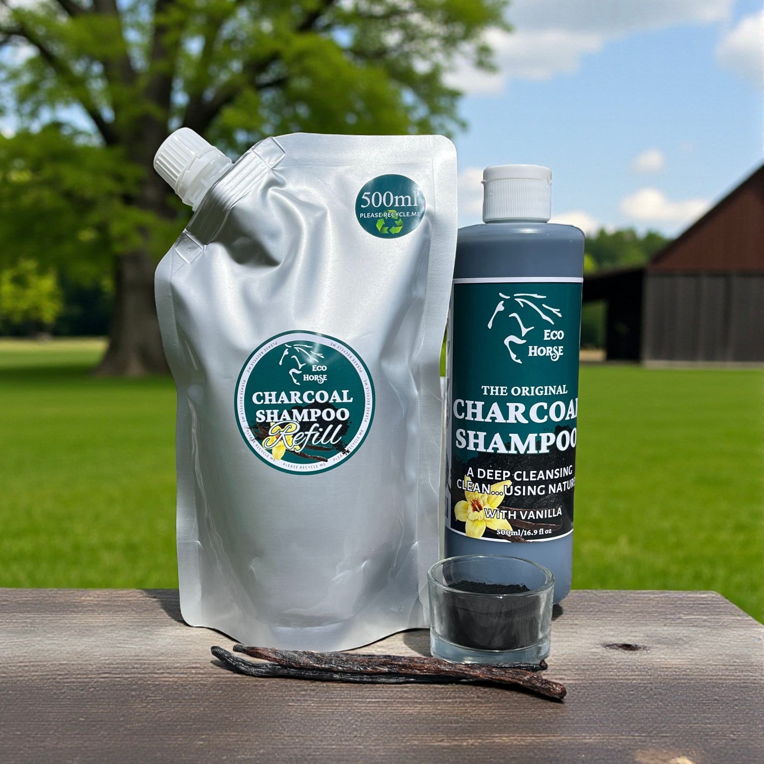 REFILL POUCH Charcoal Shampoo