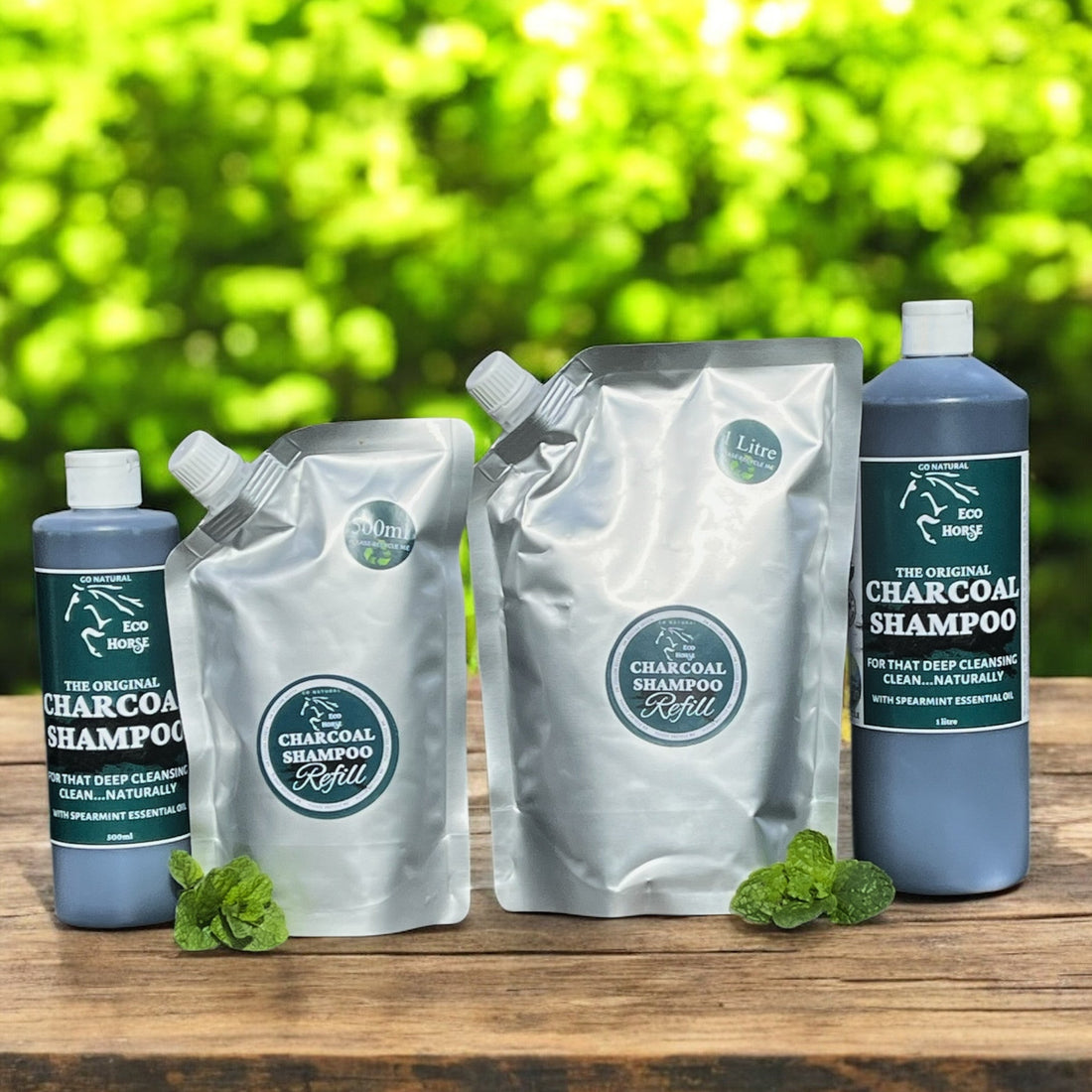 REFILL POUCH Charcoal Shampoo