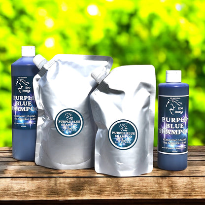 REFILL POUCH Purple Blue Shampoo