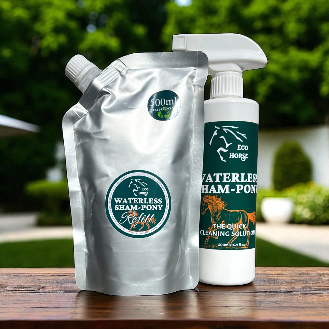 REFILL POUCH Waterless Sham-Pony